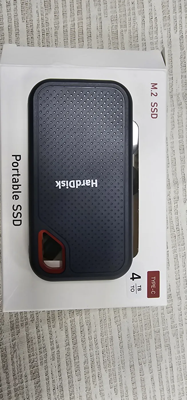 Hardisk Portable SSD M.2 4TB USB Type-C Externe Festplatte